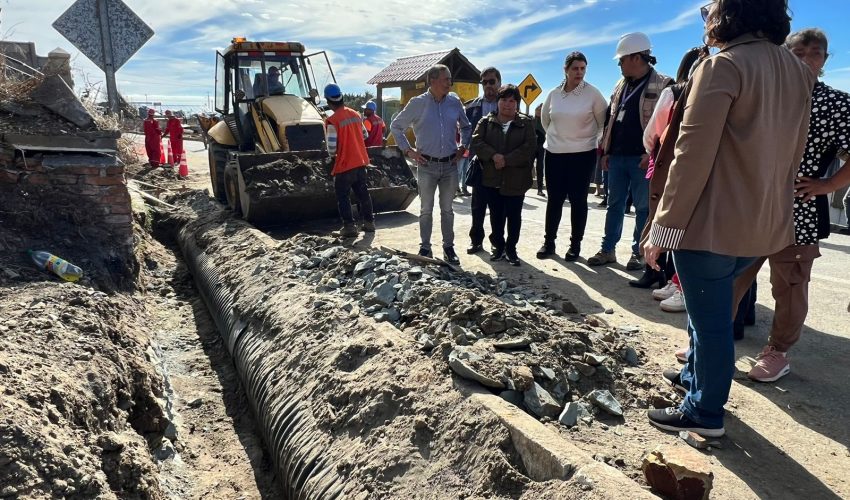 Punta Lavapié: comienzan las obras de alcantarillado en villa Las Estrellas